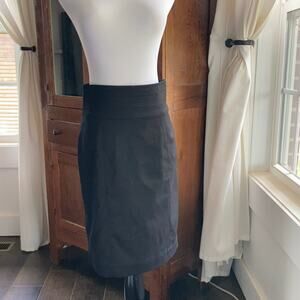 H&M Black Stretch Pencil Skirt, Size 4